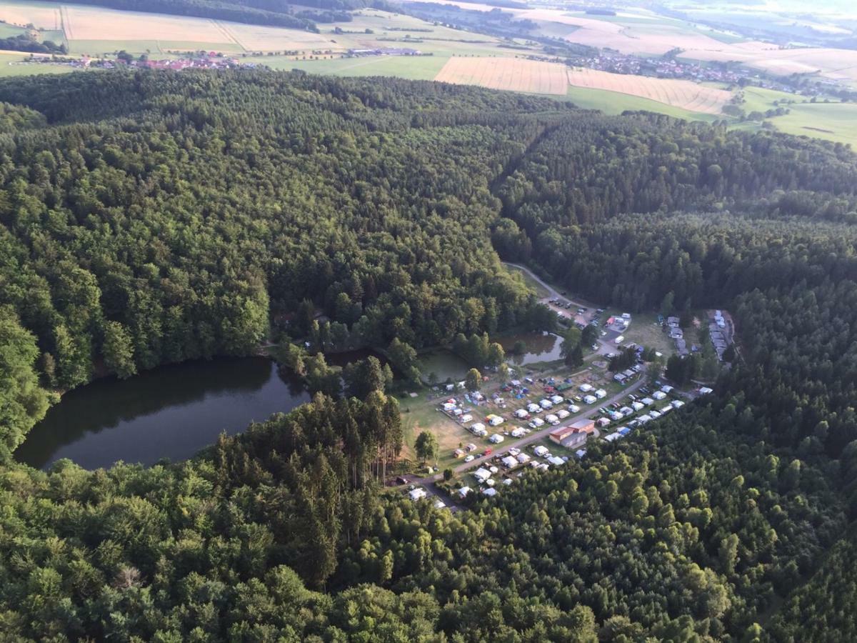 Ferienhaus Direkt Am Badesee Bungalow 11 Schonsee Urnshausen Εξωτερικό φωτογραφία